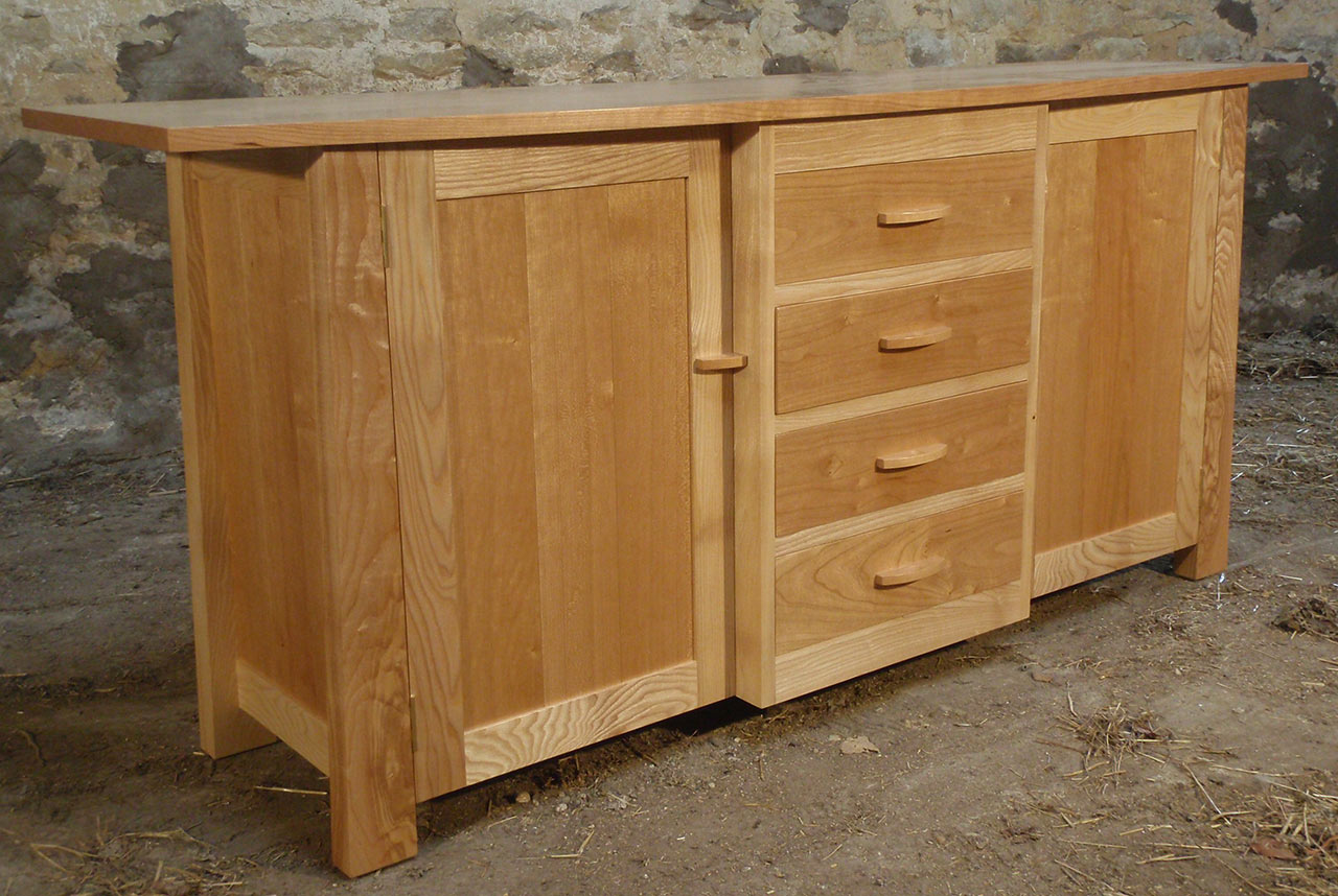 Ash and Cherry Sideboard