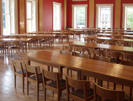 College dining room