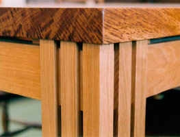 Table with cluster leg detail