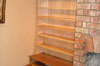 hand-made bookcases