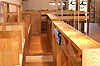 hand-made ecclesiastical church furniture