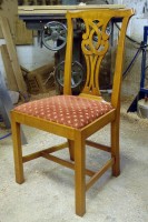 Chippendale side chair