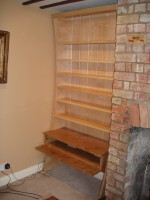 Curved Sided Bookcase