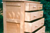 hand-made chest of drawers