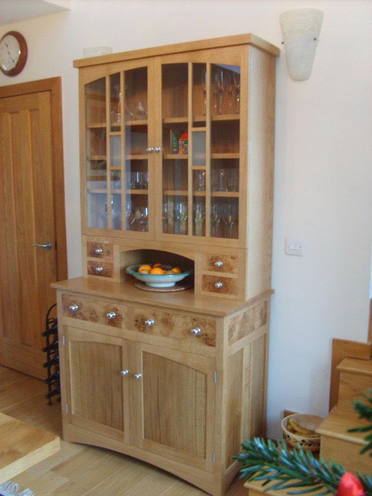 Kitchen and display cabinet