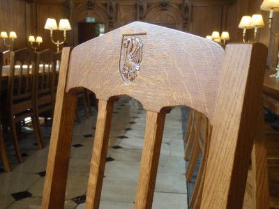 Corpus Christi College, Oxford 'Pelican' chair
