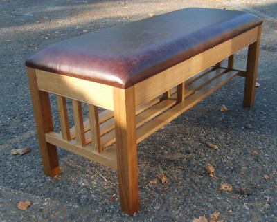 Bench seat with storage
